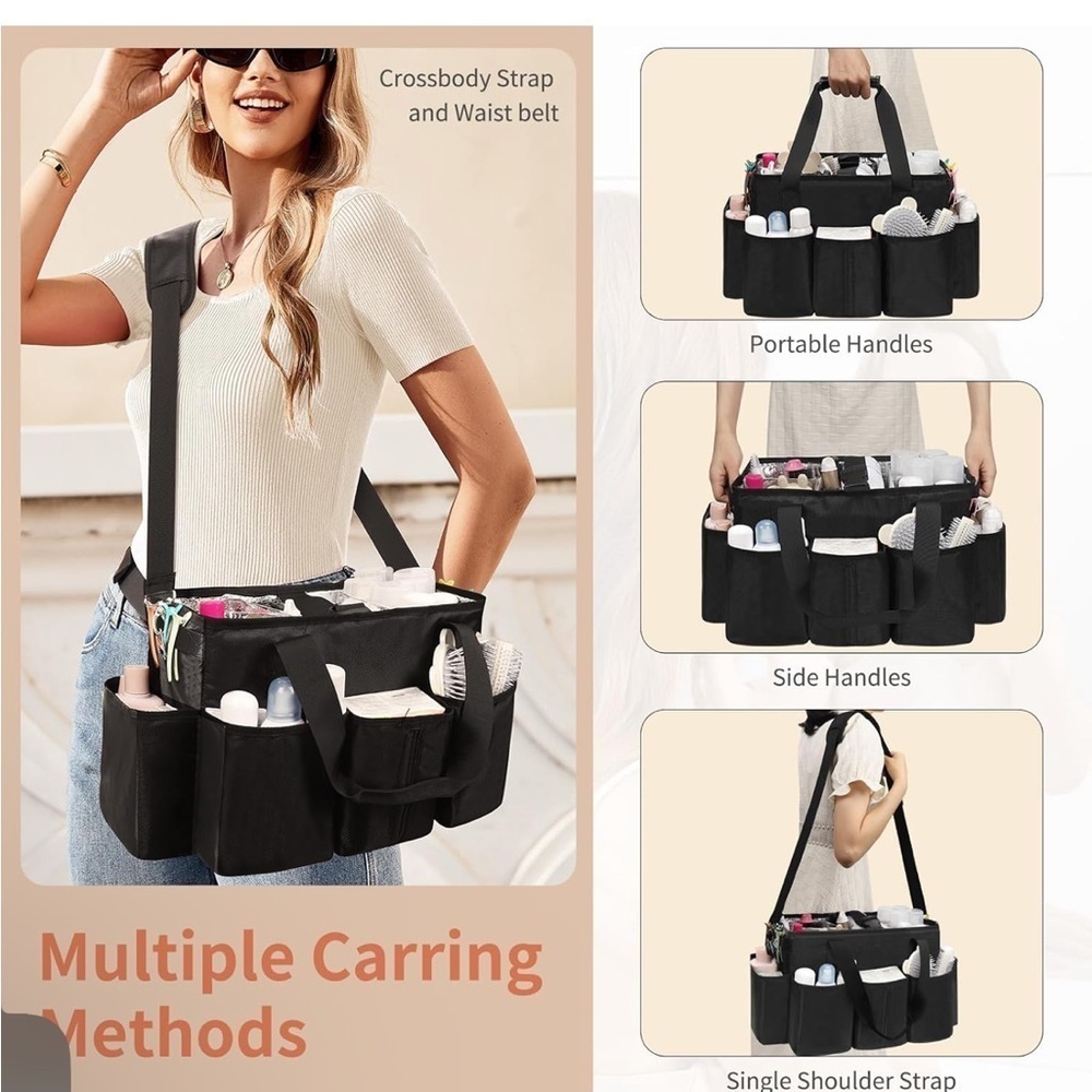 Hair tool organizer/Hairstylist Traveling Bag, Extra Large Hair Tools Travel Bag - Picture 6 of 6